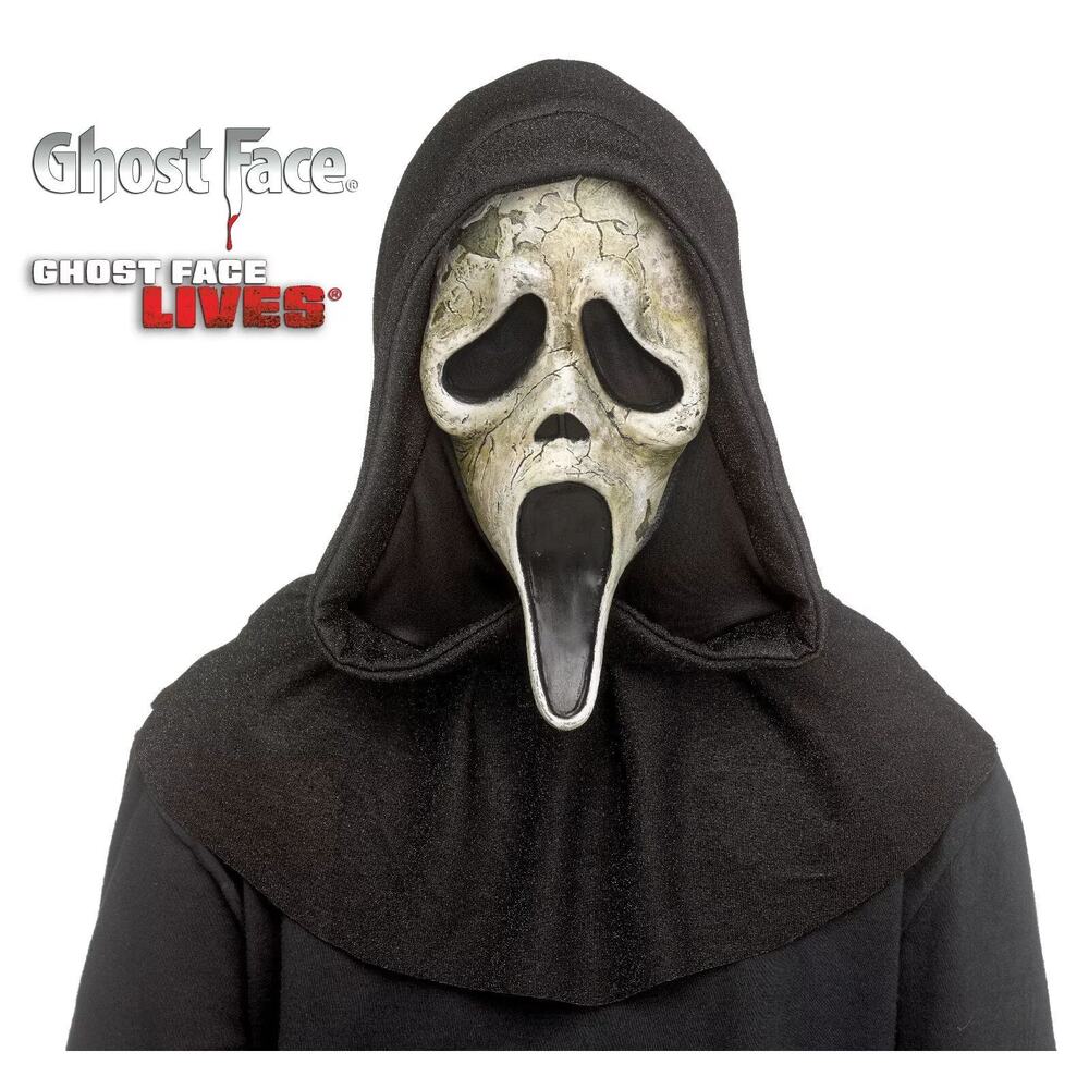SCREAM | GHOSTFACE Aged Mask - Ghostface Lives | SCREAM VI NWT